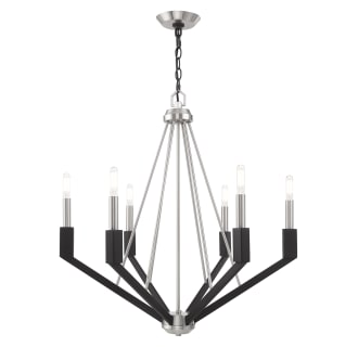 A thumbnail of the Livex Lighting 51166 Alternate Angle (Brushed Nickel / Black)