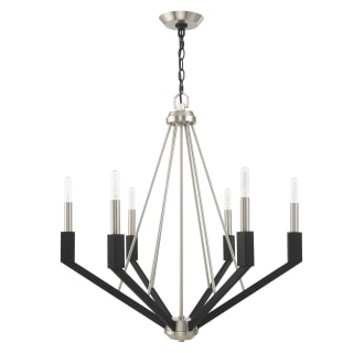 A thumbnail of the Livex Lighting 51166 Alternate Angle (Brushed Nickel / Black)