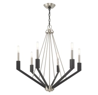 A thumbnail of the Livex Lighting 51166 Alternate Angle (Brushed Nickel / Black)