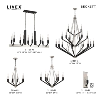 A thumbnail of the Livex Lighting 51166 Full Collection