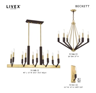 A thumbnail of the Livex Lighting 51168 Full Collection