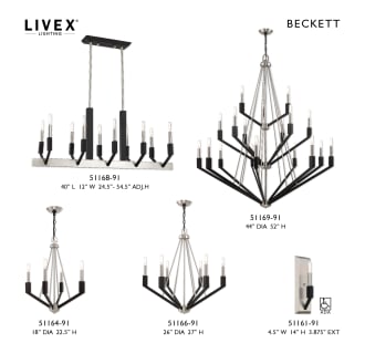 A thumbnail of the Livex Lighting 51169 Livex Lighting-51169-Collection Image