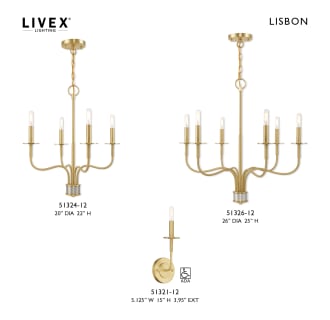 A thumbnail of the Livex Lighting 51321 Livex Lighting-51321-Collection Image