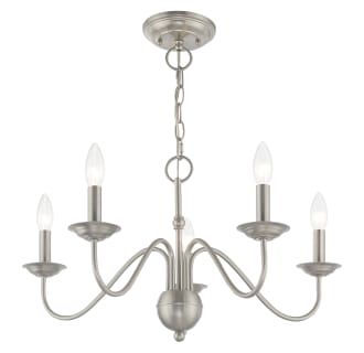 A thumbnail of the Livex Lighting 52165 Alternate Angle (Brushed Nickel)