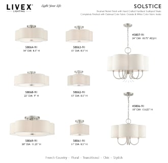 A thumbnail of the Livex Lighting 58069 Alternate Image