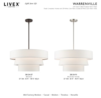 A thumbnail of the Livex Lighting 58134 Alternate Image