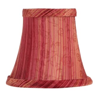 A thumbnail of the Livex Lighting S309 Red Wine Striped Silk Bell Clip Shade