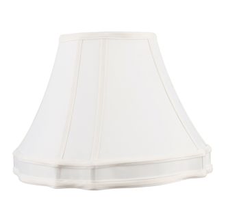 A thumbnail of the Livex Lighting S530 White Round Top/Curved Cut Corner Shantung Silk Shade