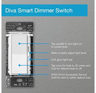 A thumbnail of the Lutron DVRF-6L Alternate Image