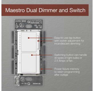 A thumbnail of the Lutron MA-L3S25 Alternate Image