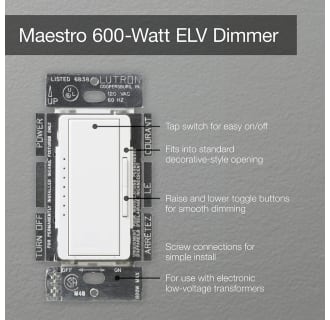 A thumbnail of the Lutron MAELV-600 Alternate Image