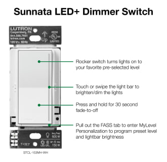 A thumbnail of the Lutron STCL-153M Alternate Image