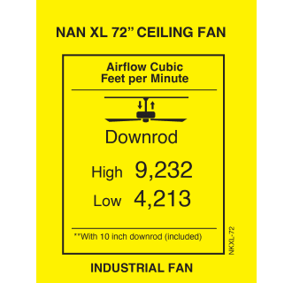 A thumbnail of the Matthews Fan Company NKXL-BK-72 Alternate Image