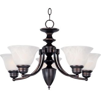 A thumbnail of the Maxim MX 2699 Shown in Oil Rubbed Bronze / Marble Glass