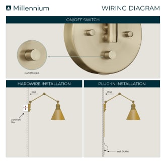 A thumbnail of the Millennium Lighting 15001 Alternate Image