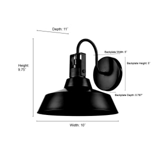 A thumbnail of the Millennium Lighting 71101 Alternate Image