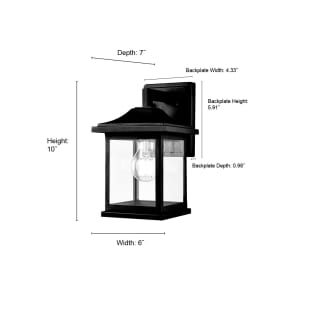 A thumbnail of the Millennium Lighting 91051 Alternate Image