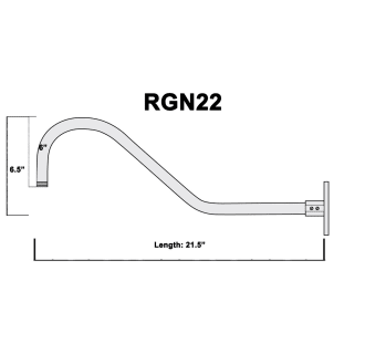 A thumbnail of the Millennium Lighting RGN22 Alternative View