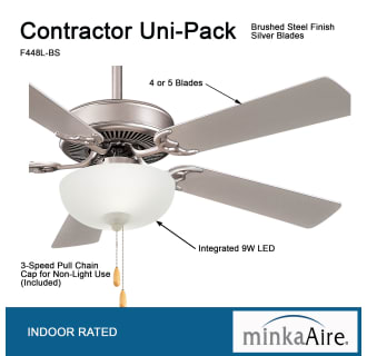 A thumbnail of the MinkaAire Contractor Uni-Pack Bowl LED Detailed