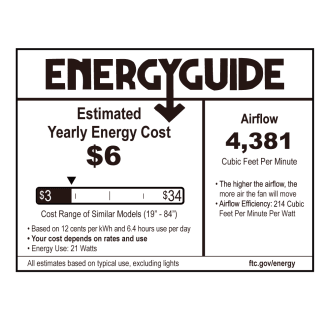 A thumbnail of the MinkaAire Watt II Energy Guide