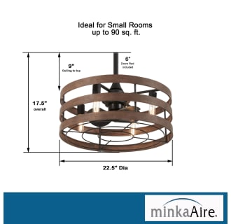 A thumbnail of the MinkaAire Audrey Dimensions