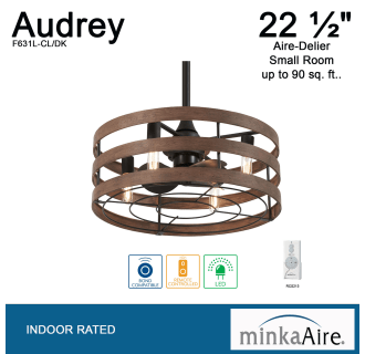 A thumbnail of the MinkaAire Audrey Compatibility
