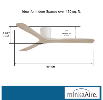 A thumbnail of the MinkaAire Avtur Dimensions