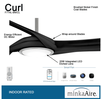 A thumbnail of the MinkaAire Curl Detail - CL