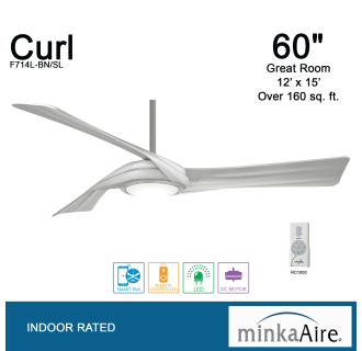 A thumbnail of the MinkaAire Curl Curl 60"