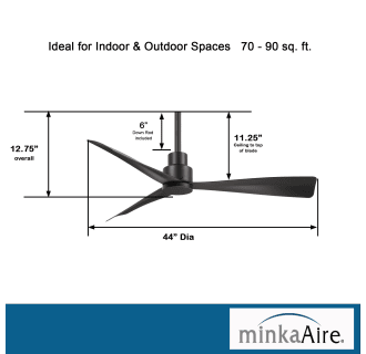 A thumbnail of the MinkaAire So Simple Specifications