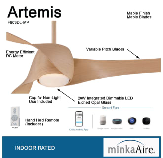 A thumbnail of the MinkaAire Artemis LED Details - MP