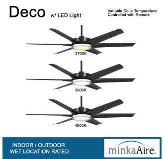 A thumbnail of the MinkaAire Deco Color Changing Technology
