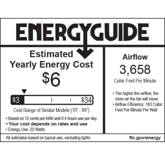 A thumbnail of the MinkaAire Sleek Energy Guide
