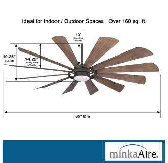 A thumbnail of the MinkaAire Windmolen Dimensions