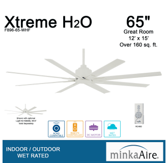 A thumbnail of the MinkaAire Xtreme H2O 65 Xtreme H20 - WHF