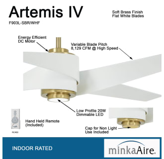 A thumbnail of the MinkaAire Artemis IV LED Detail