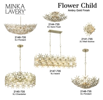 A thumbnail of the Minka Lavery 2148 Flower Child Collection