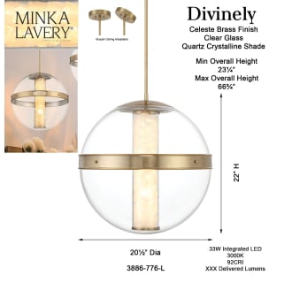 A thumbnail of the Minka Lavery 3886-L Alternate Image