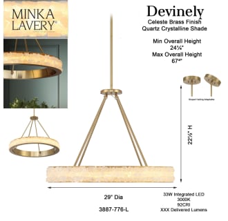 A thumbnail of the Minka Lavery 3887-L Alternate Image