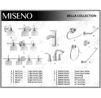 A thumbnail of the Miseno MBHW-TB24SA Collection Graphic