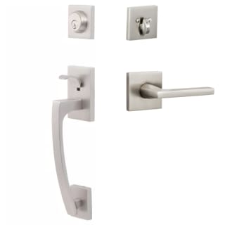Mainline Solid Brass Sectional Single Cylinder Keyed Entry Handleset with Antares Lever