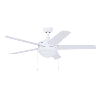 50" Energy Star Indoor Ceiling Fan - Includes 5 MDF Blades, Light Kit and Bulbs
