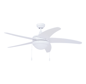 50" Indoor Ceiling Fan - Includes 5 MDF Blades, Light Kit and Bulbs