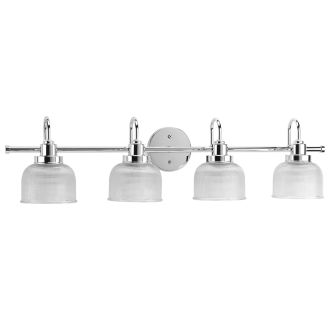 Bella 4-Light Bathroom Vanity Light - Reversible Mounting Option