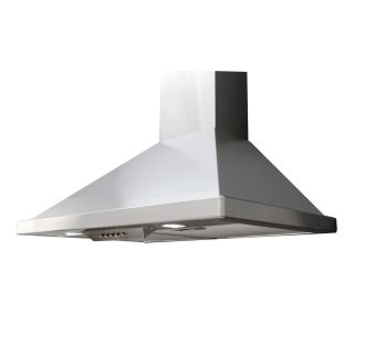 750 CFM 36 Inch Stainless Steel Wall Mounted Range Hood with Dual Halogen Lighting System