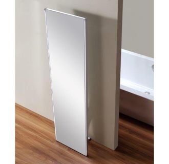 18"W 65"H Rectangular Frameless Free Standing Mirror with LED Lighting