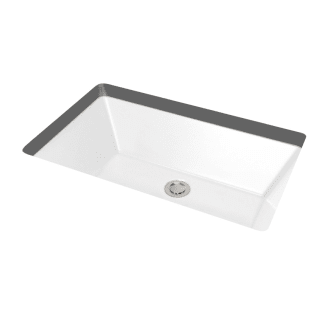Rectangular 18-1/2" Undermount Bathroom Sink