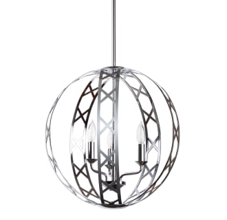 3-Light 18" Orb Chandelier