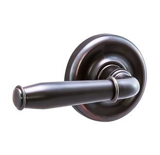 Turned Solid Brass Privacy Door Lever Set