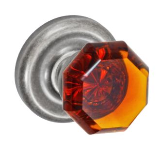 Spettro Scrivia Solid Brass Glass Privacy Door Knob Set